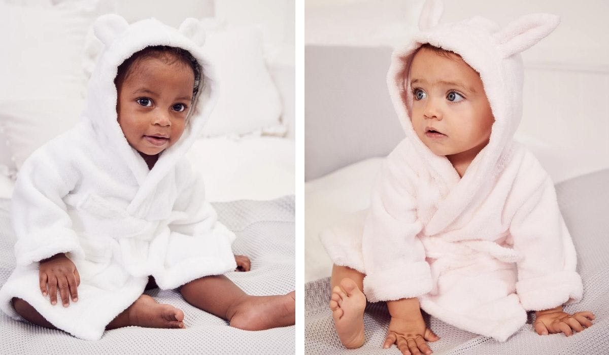 Mommy and 2025 baby dressing gowns