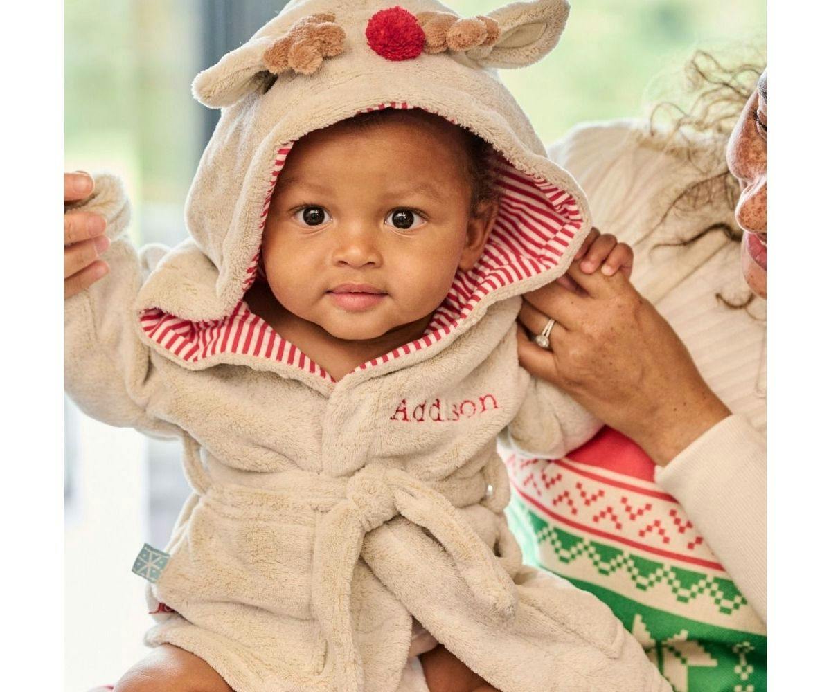 Babies shop dressing gown