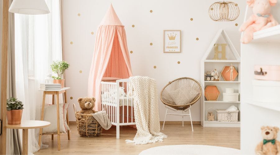 Baby girl bedroom outlet ideas