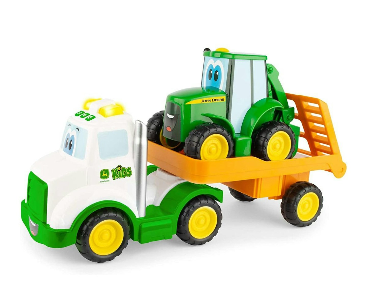 John Deere Farmin' Friends Hauling Tractor Toy Set