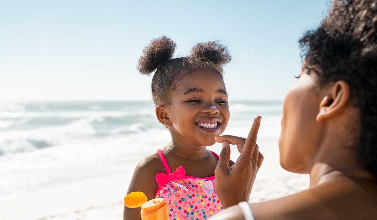 Non greasy sunscreen for 2024 kids