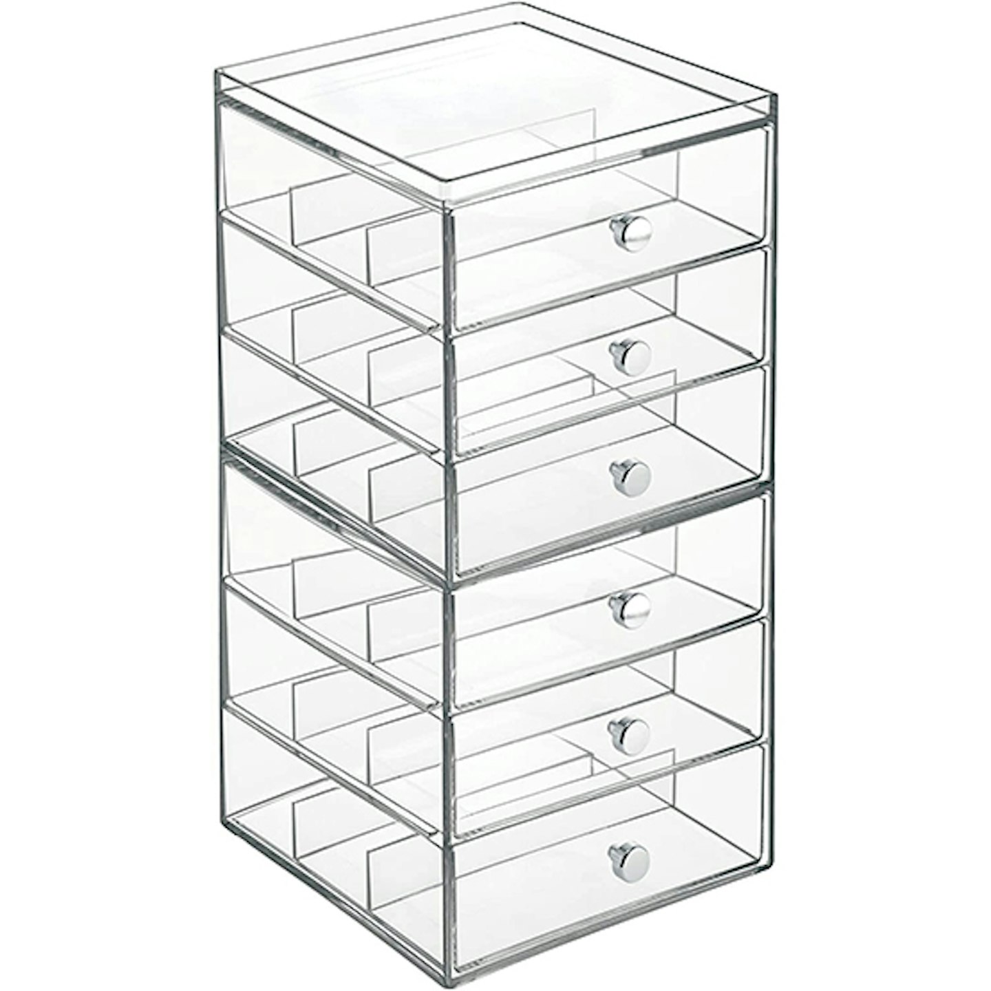 clear storage drawers