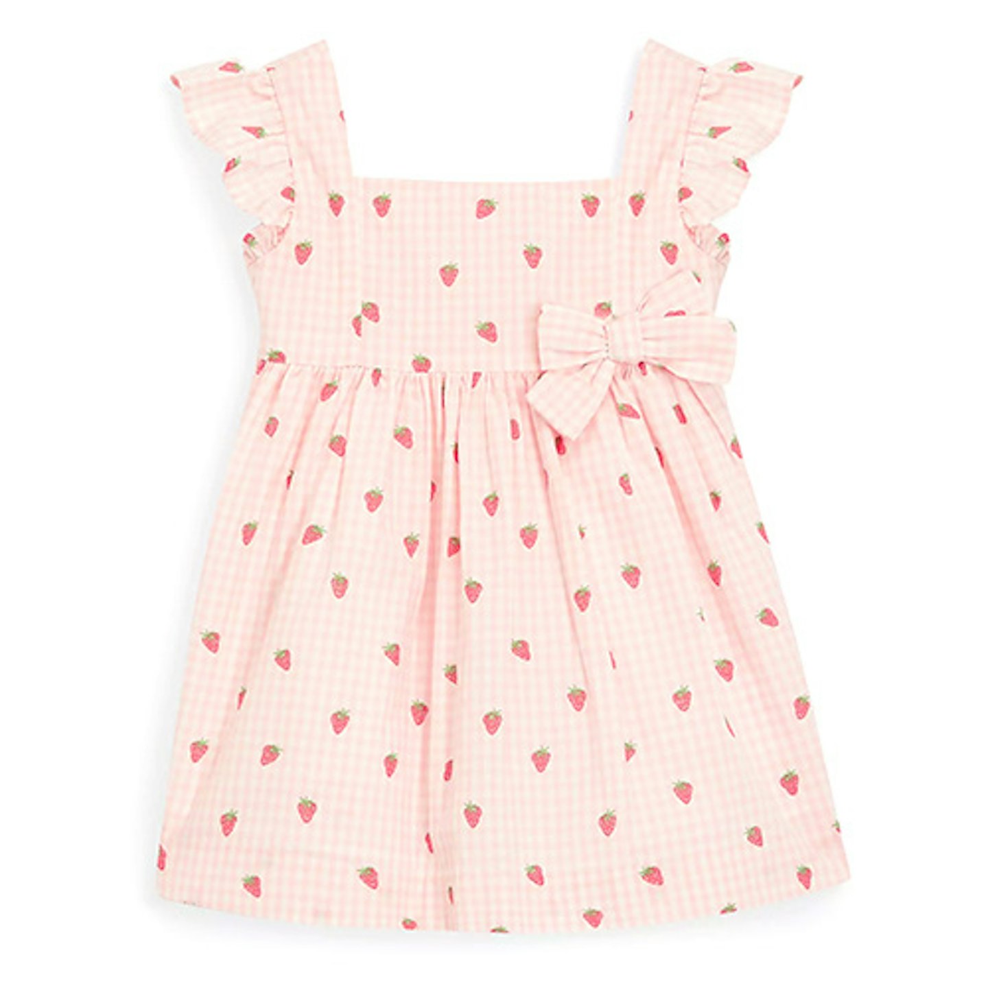 Baby Strawberry Print Dress