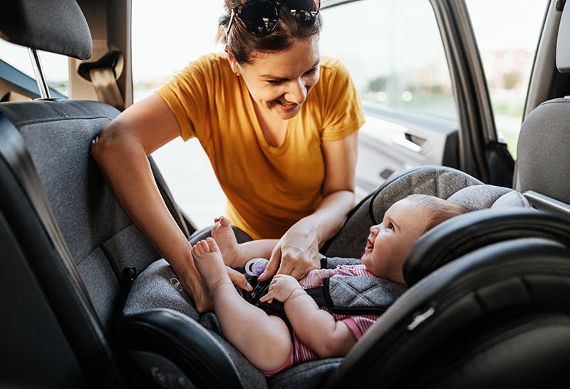 How long can a baby be in a car seat