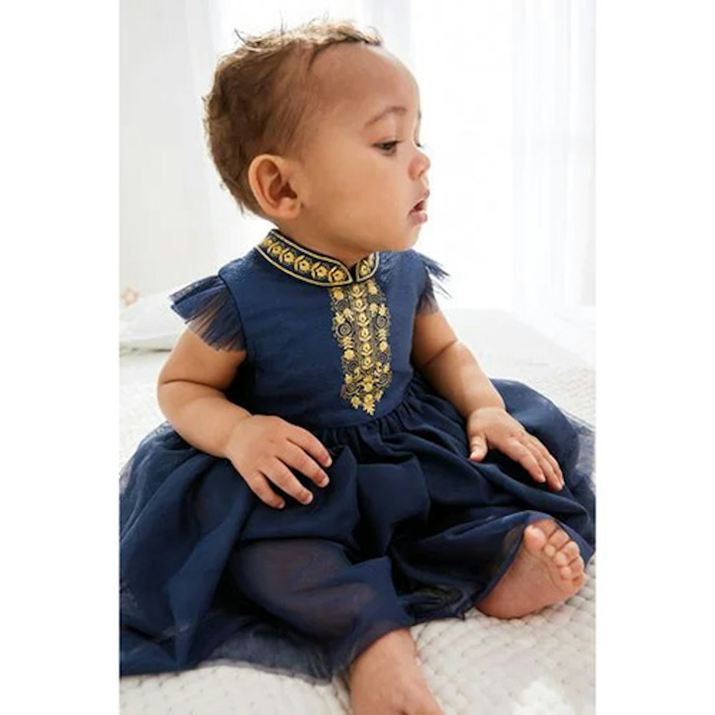 Baby Embroidered Occasion Dress
