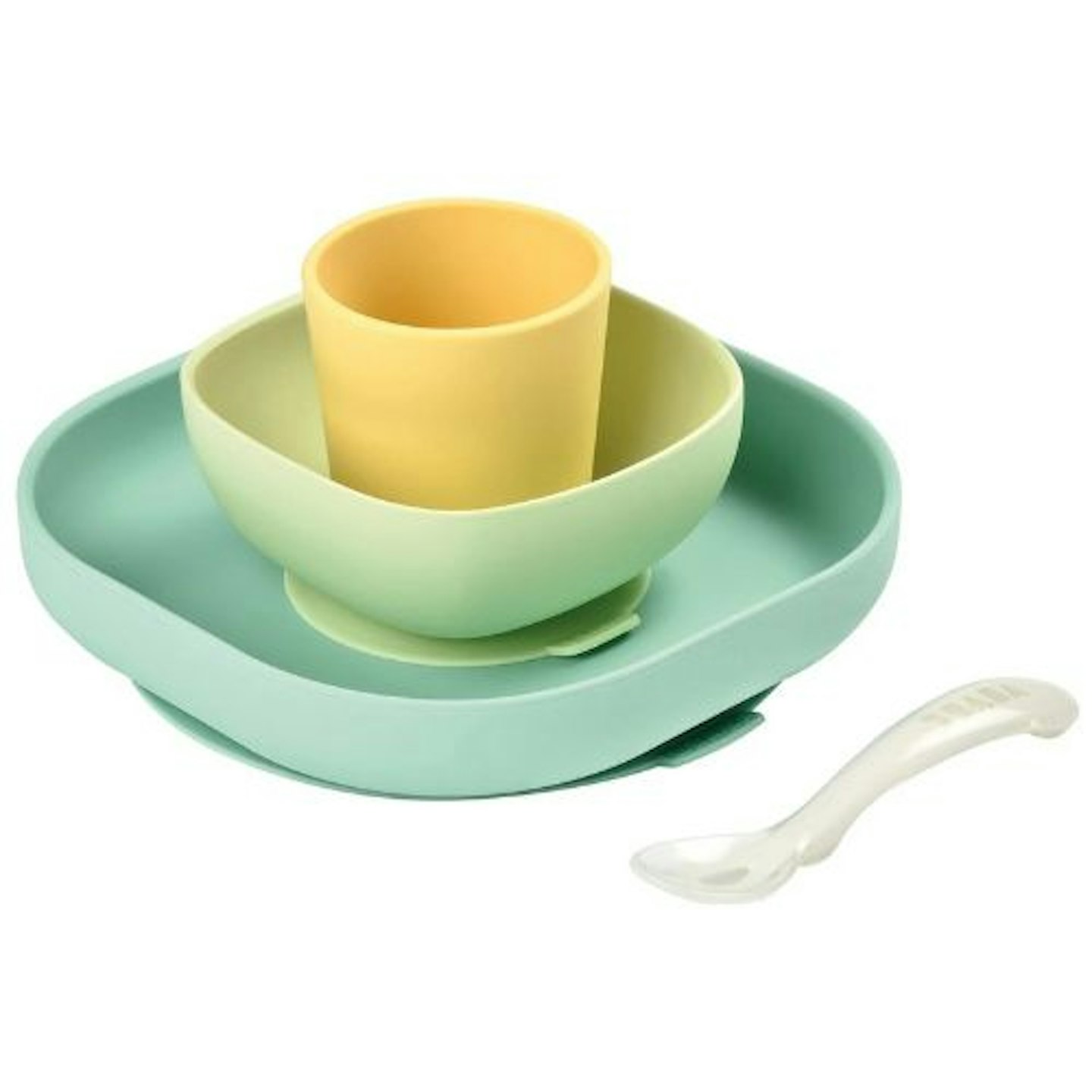 Best weaning sets Béaba 4 Piece Silicone Meal Set