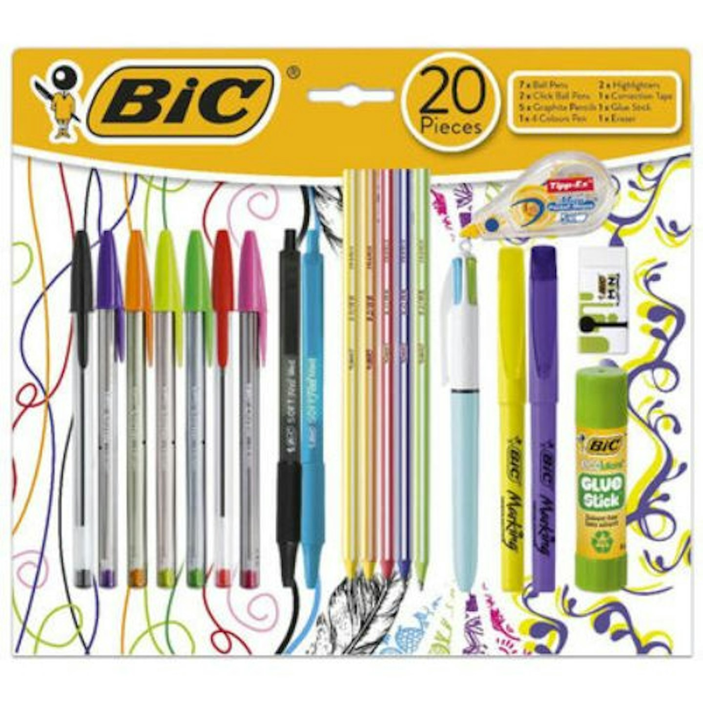 Bic 20 Piece Stationery Set