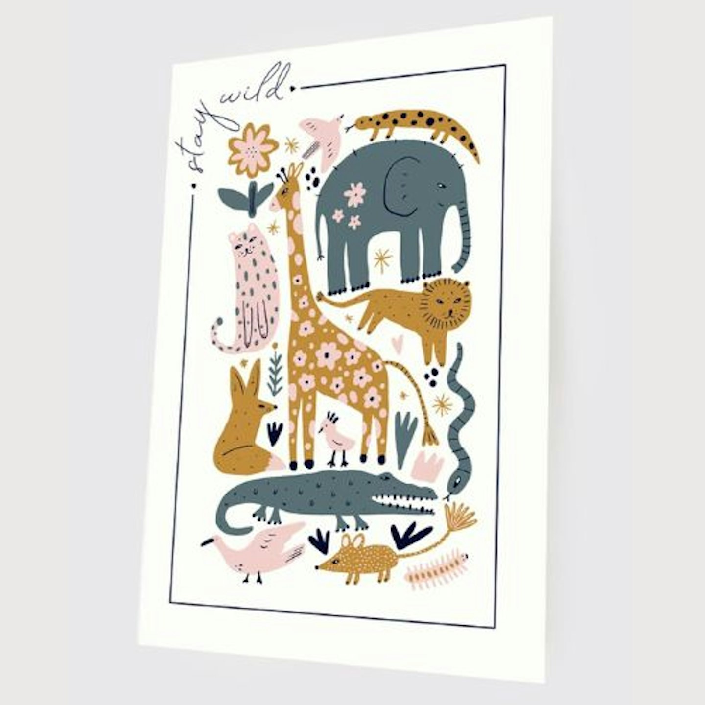 Jac Jossa Kids Safari Print A4