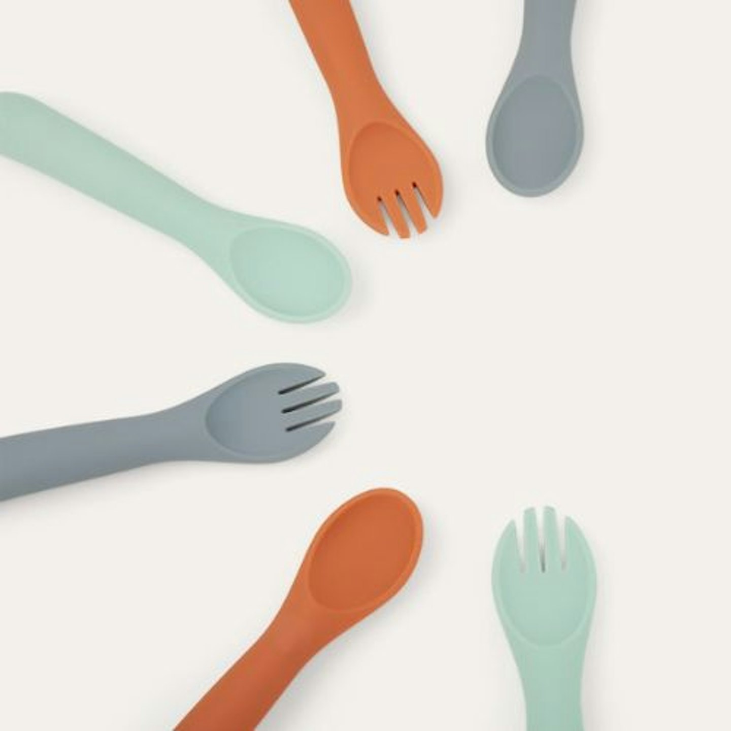 KIDLY Label - 6-Pack Spoons & Forks