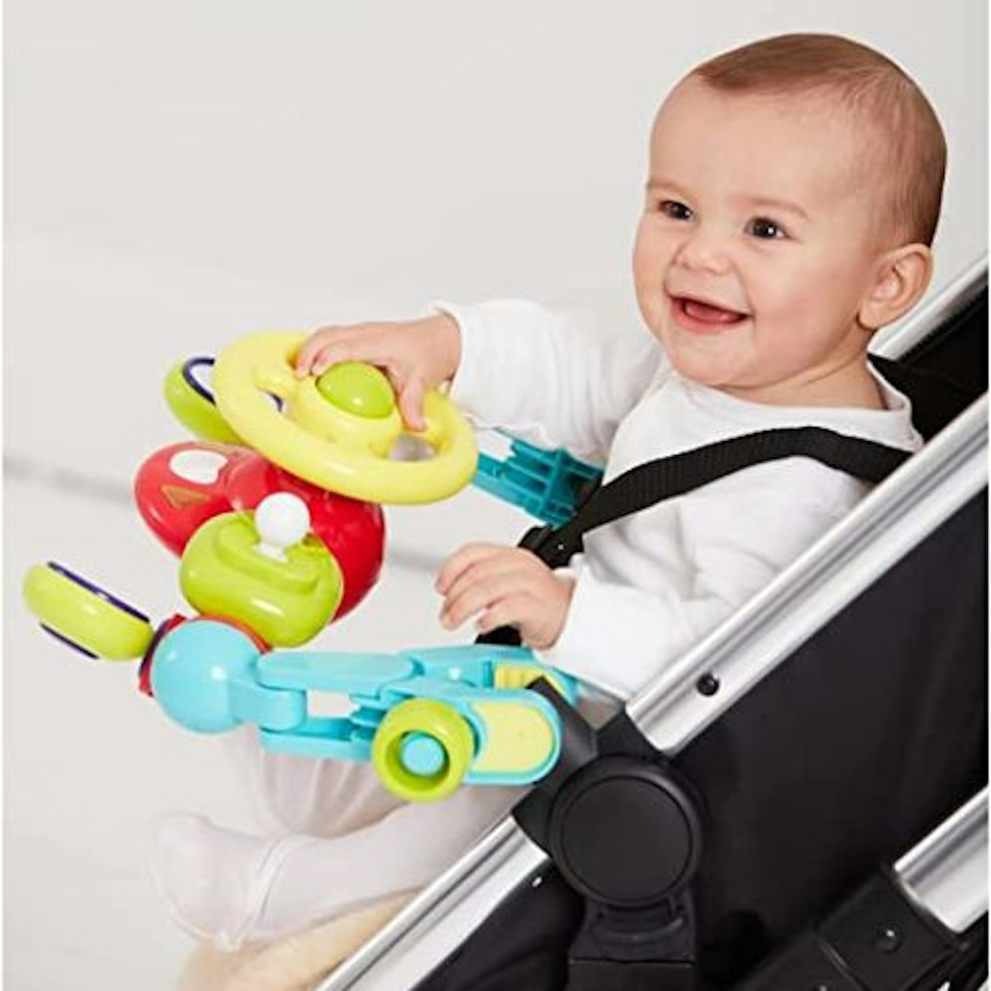 Lights and Sounds Red Buggy Driver for Pushchair