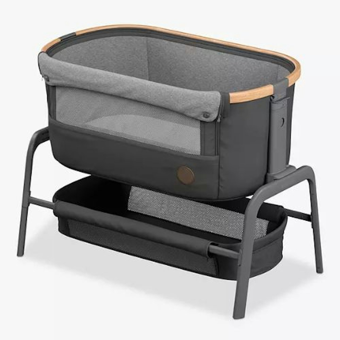 Maxi-Cosi Iora Co-Sleeper Bedside Crib, Essential Graphite