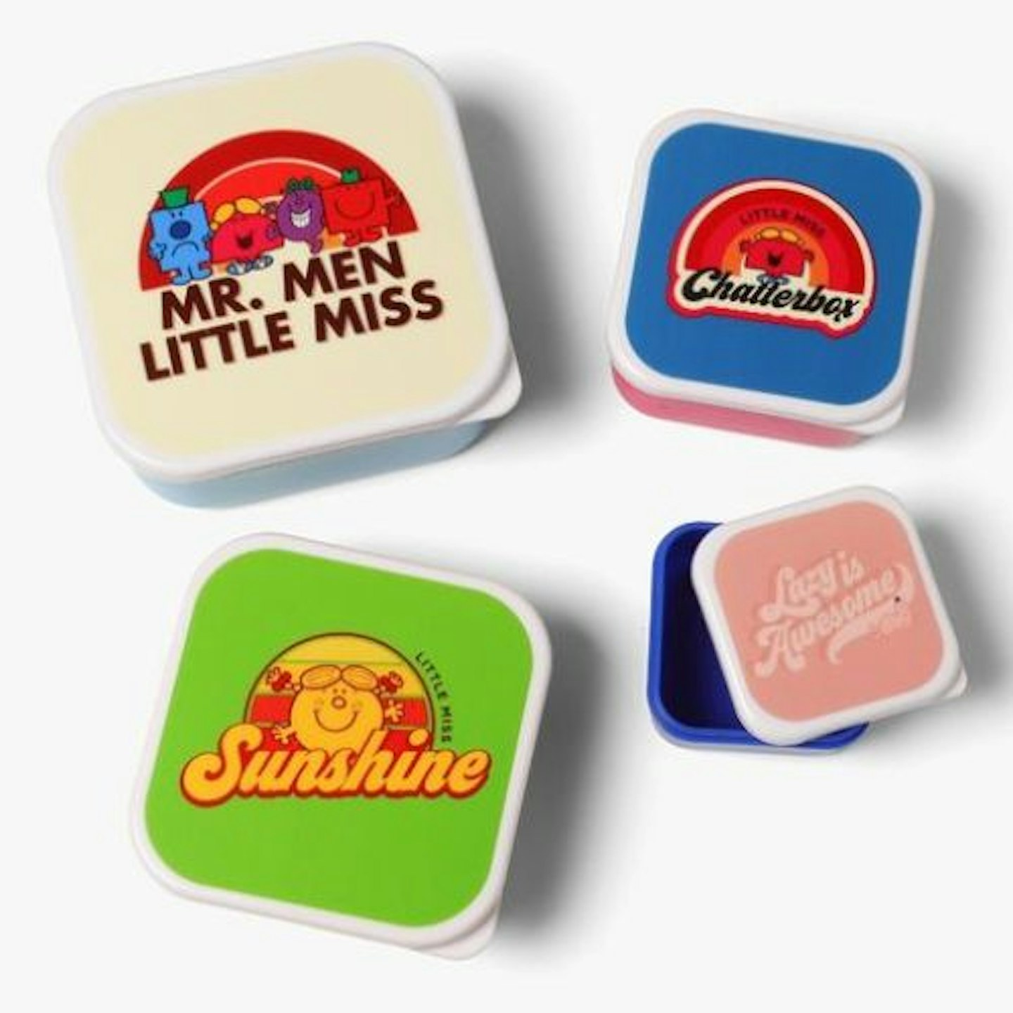 Mr Men & Little Miss Snack Boxes