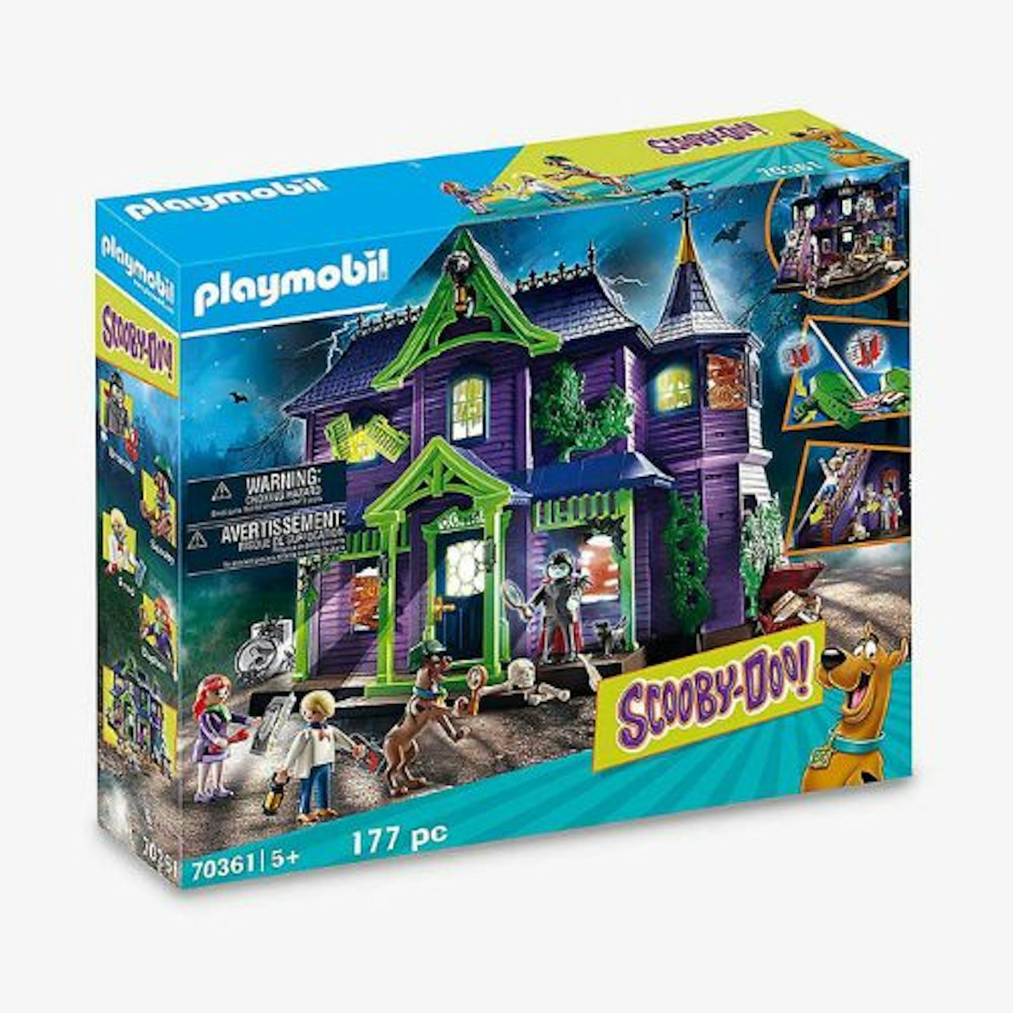 Playmobil Scooby Doo! 70361 Mystery Mansion Playset