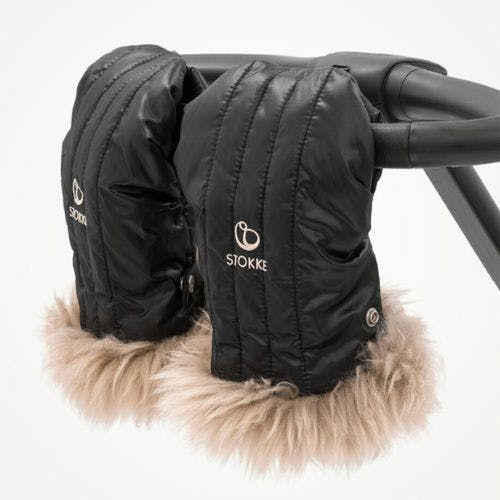 BTSEURY Thick Stroller Hand Muff Winter Stroller Hand Muffs Soft Stroller Hand Muff Cover Light Stroller Hand Muff Windproof Stroller Hand Muff Bag with Phone Pocket Pocket for Adult Woman 