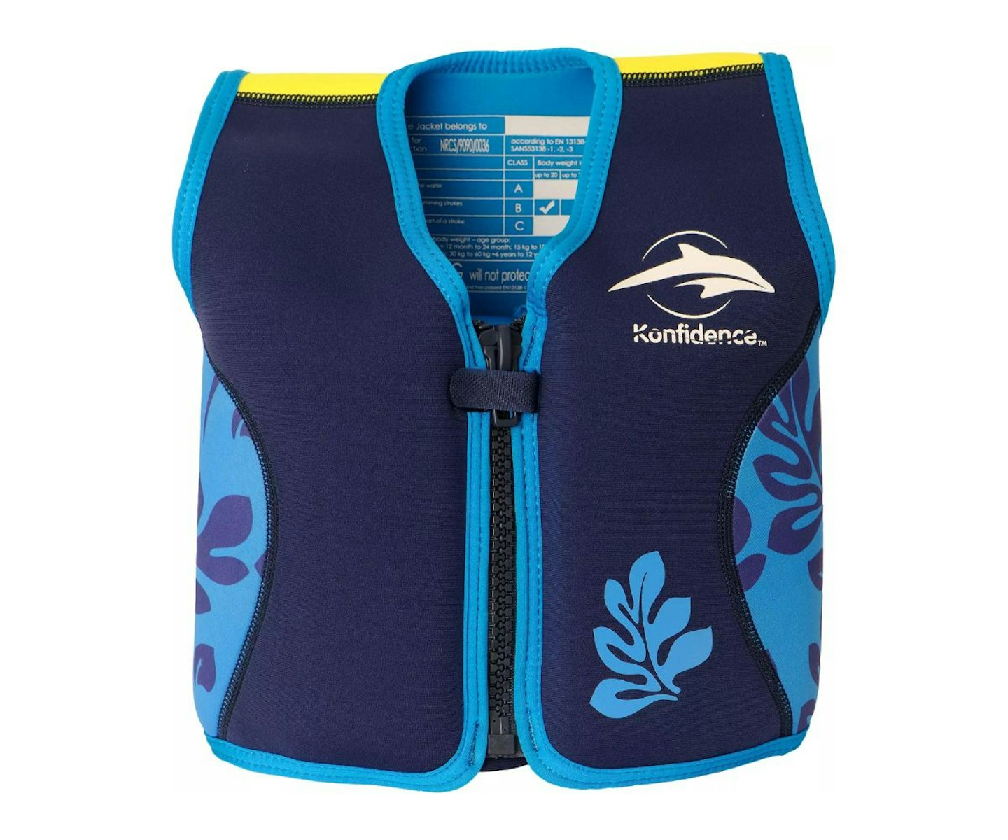 Konfidence Baby Swim Jacket in Navy