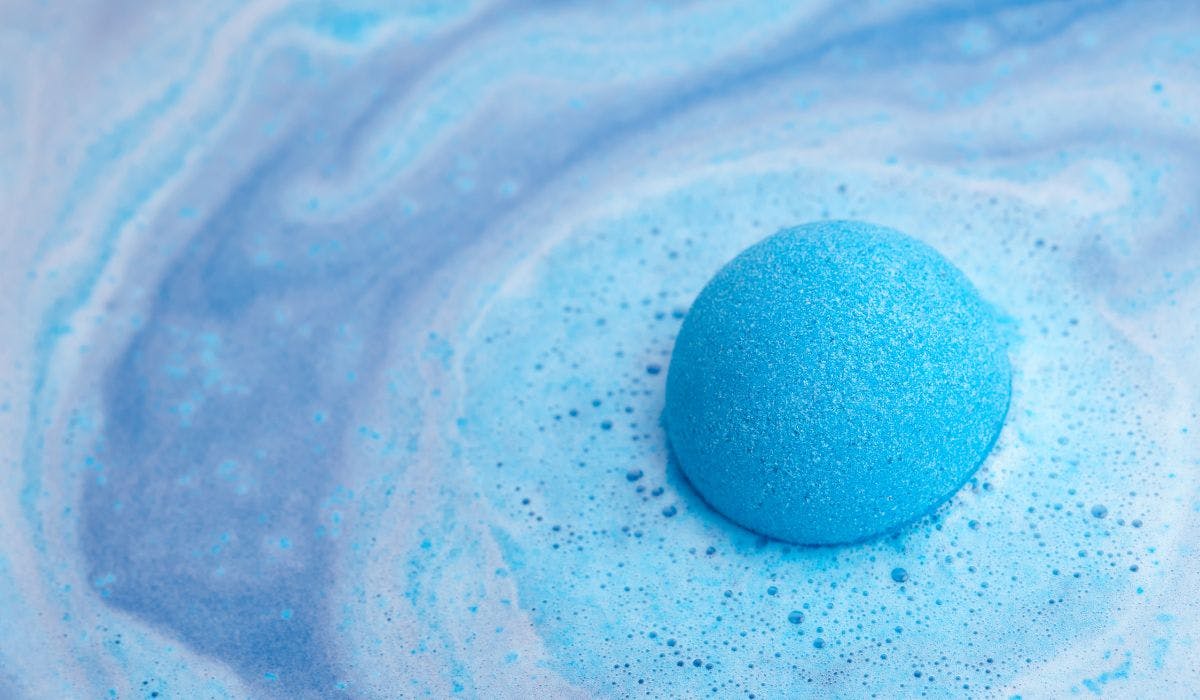 Run free bath bomb