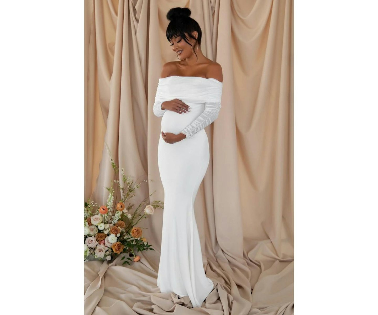 best-maternity-wedding-dresses