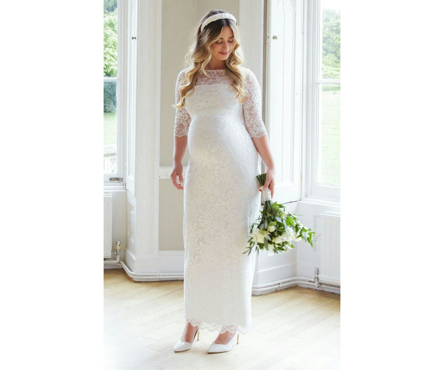 best-maternity-wedding-dresses