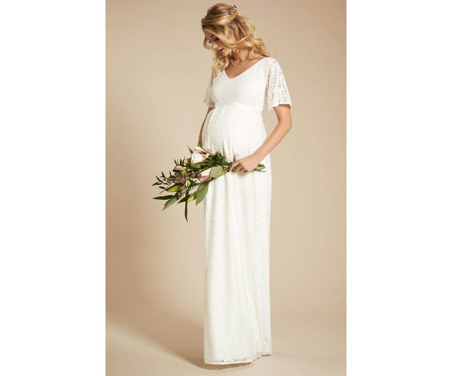 best-maternity-wedding-dresses