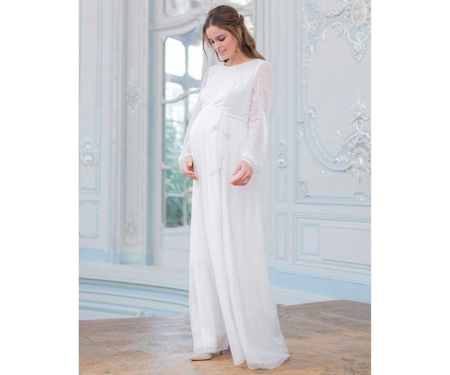 best-maternity-wedding-dresses