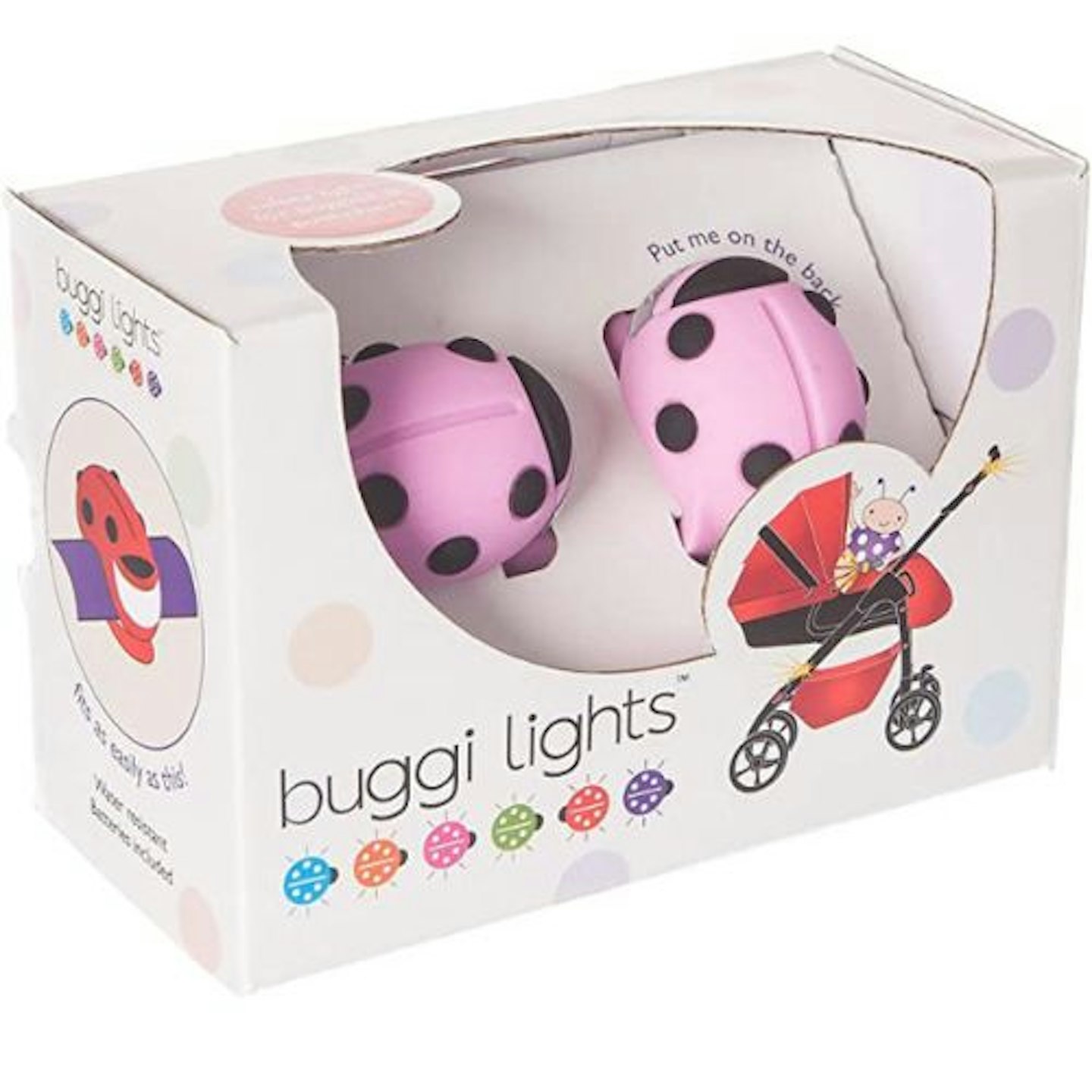 Buggi Lights Baby Girl Pink