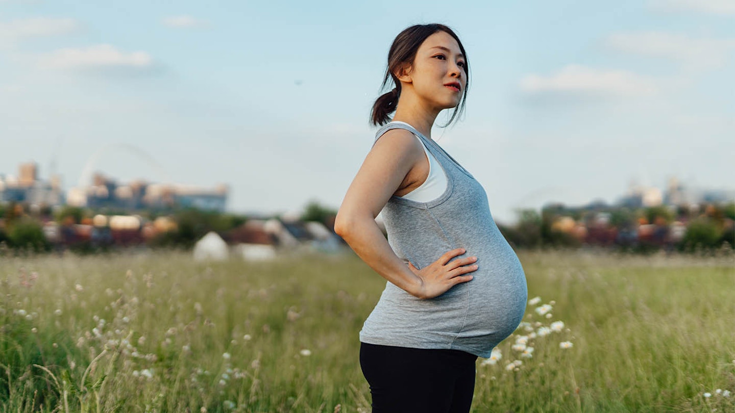 woman at 41 weeks pregnant