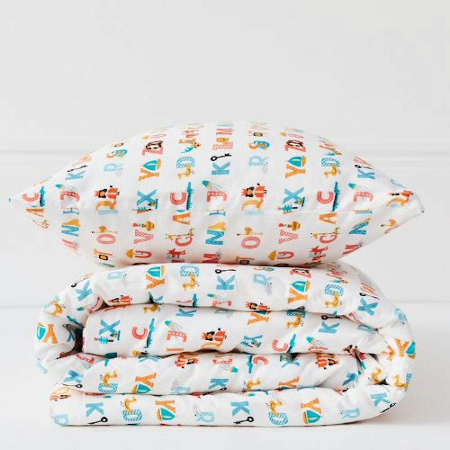 Alphabet Duvet Cover & Pillowcase