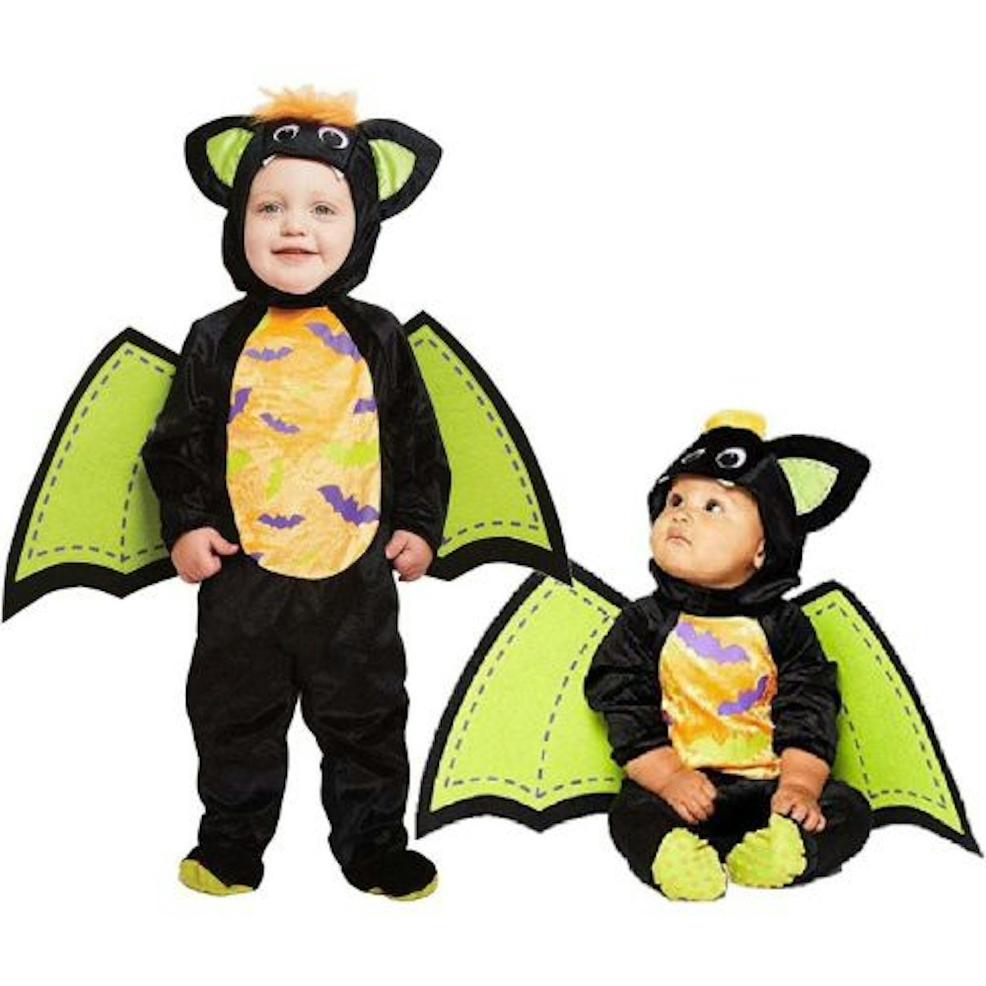 Amscan PDBBAT06 Kids Iddy Biddy Bat Halloween Fancy Dress Costume