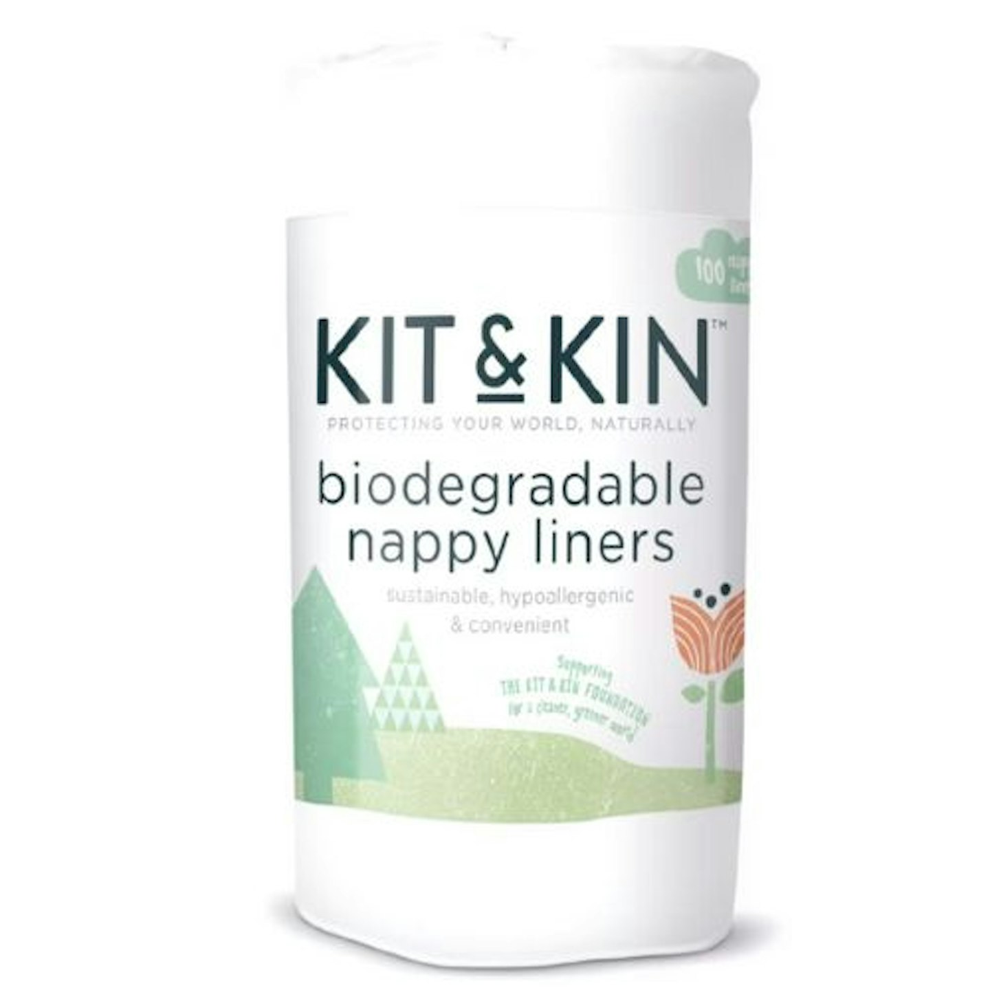 Kit & Kin Biodegradable Nappy Liners