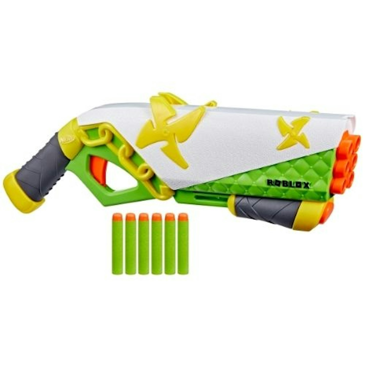 Nerf Roblox Ninja Legends_ Shadow Sensei Dart Blaster with 6 Nerf Elite Darts