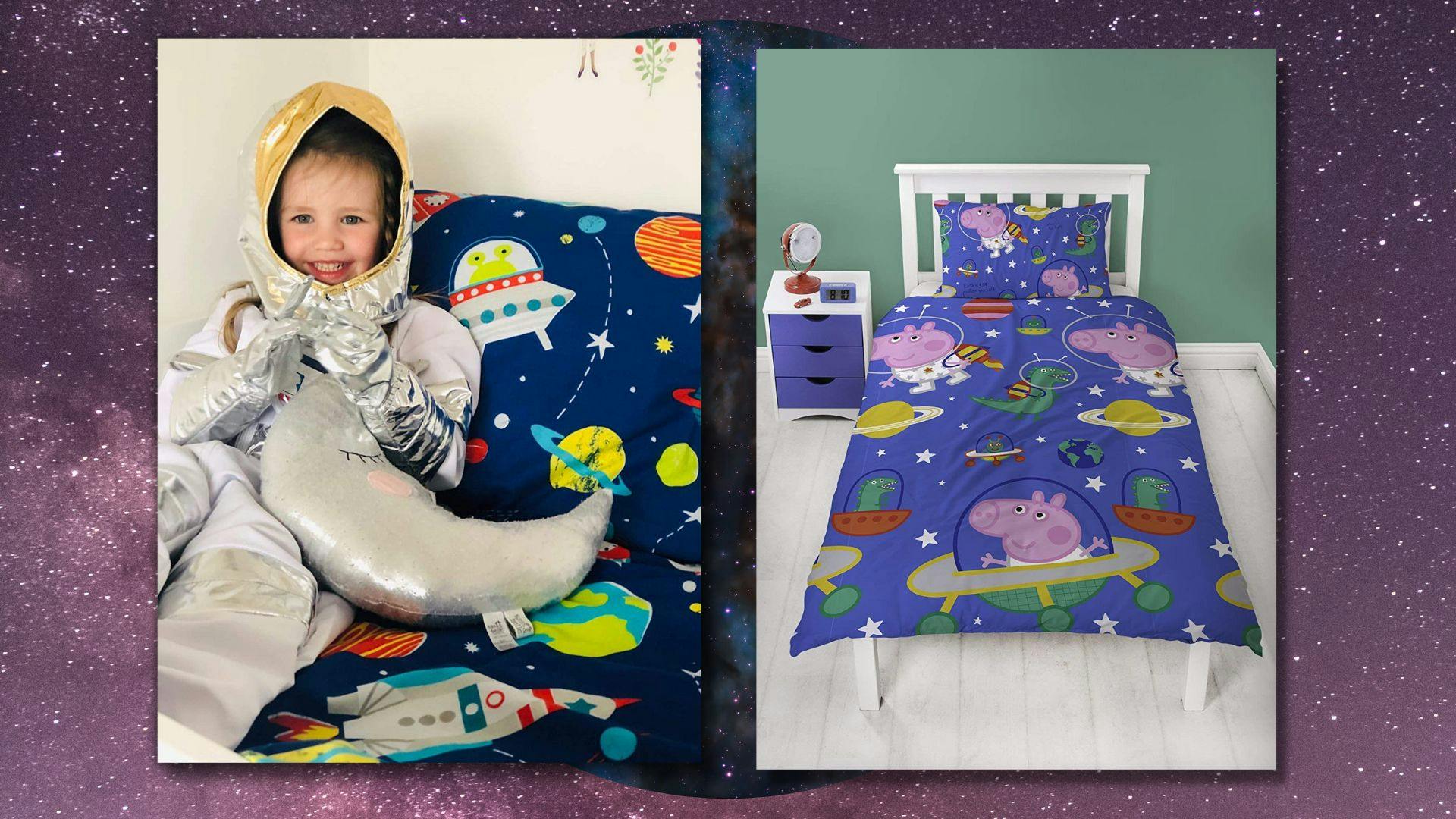 Outer space hotsell duvet cover