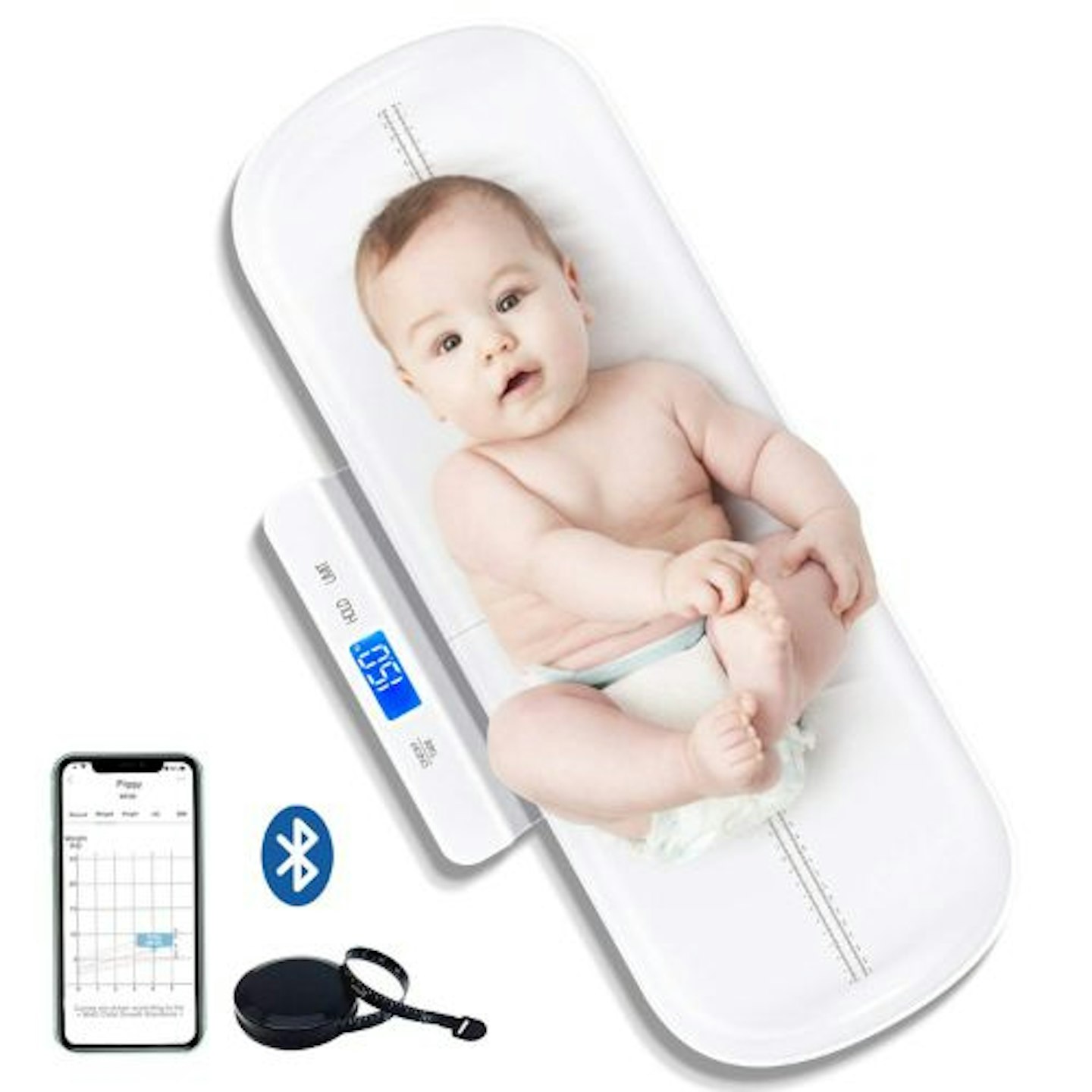 UNICHERRY Bluetooth Baby Scale