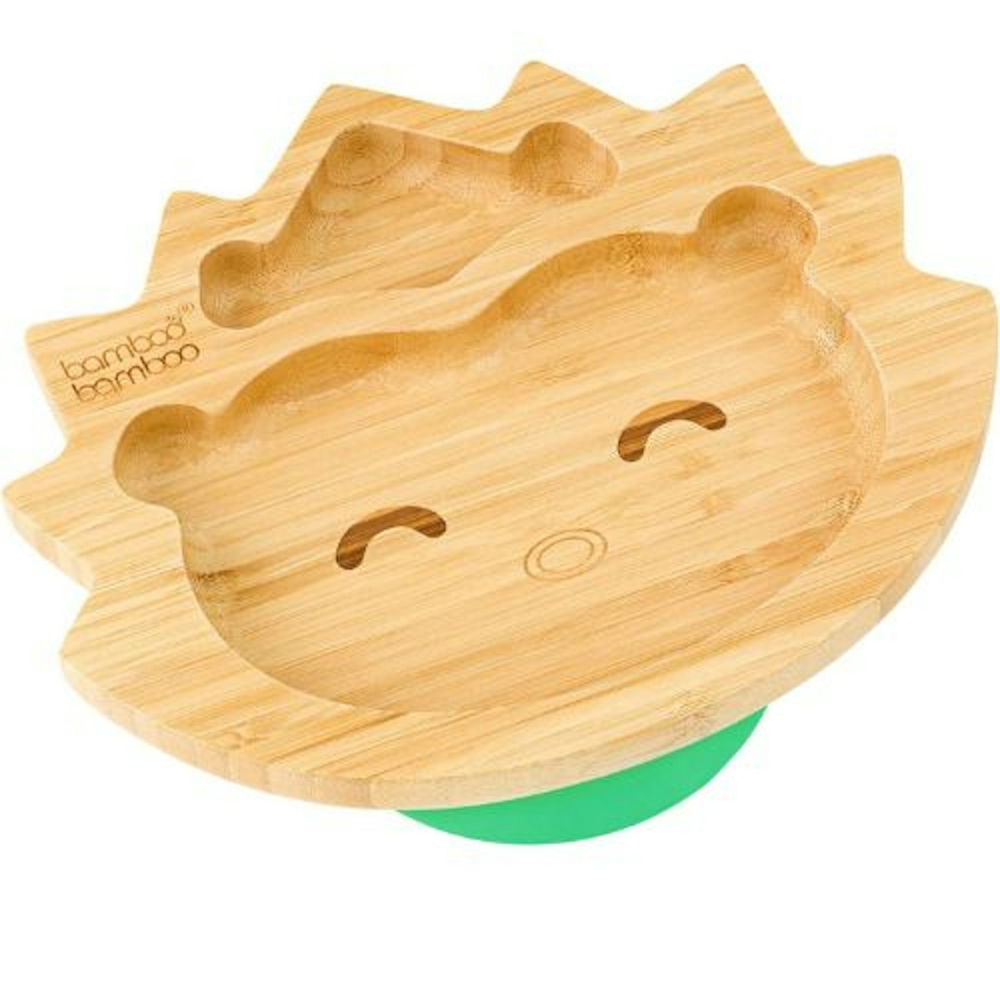 Bamboo Baby Plate with Suction 