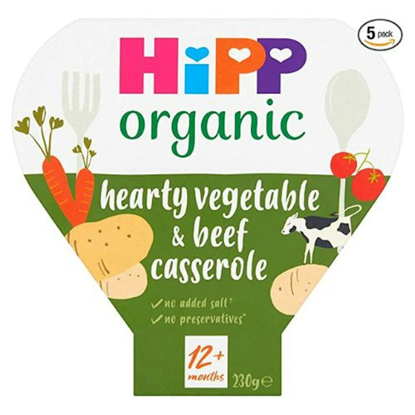 HiPP Organic Hearty Vegetable & Beef Casserole