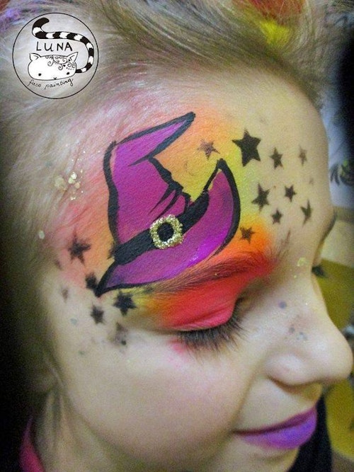 Witch face paint How to guide and ideas Family Life Mother & Baby