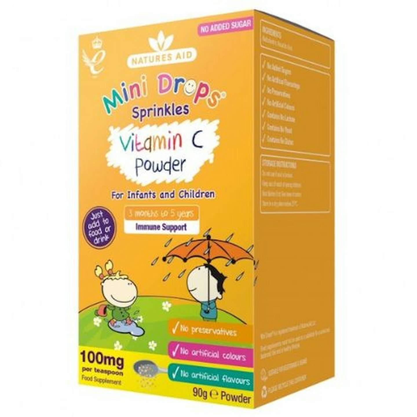 Best baby and toddler vitamins Mini Drops Sprinkles Vitamin C