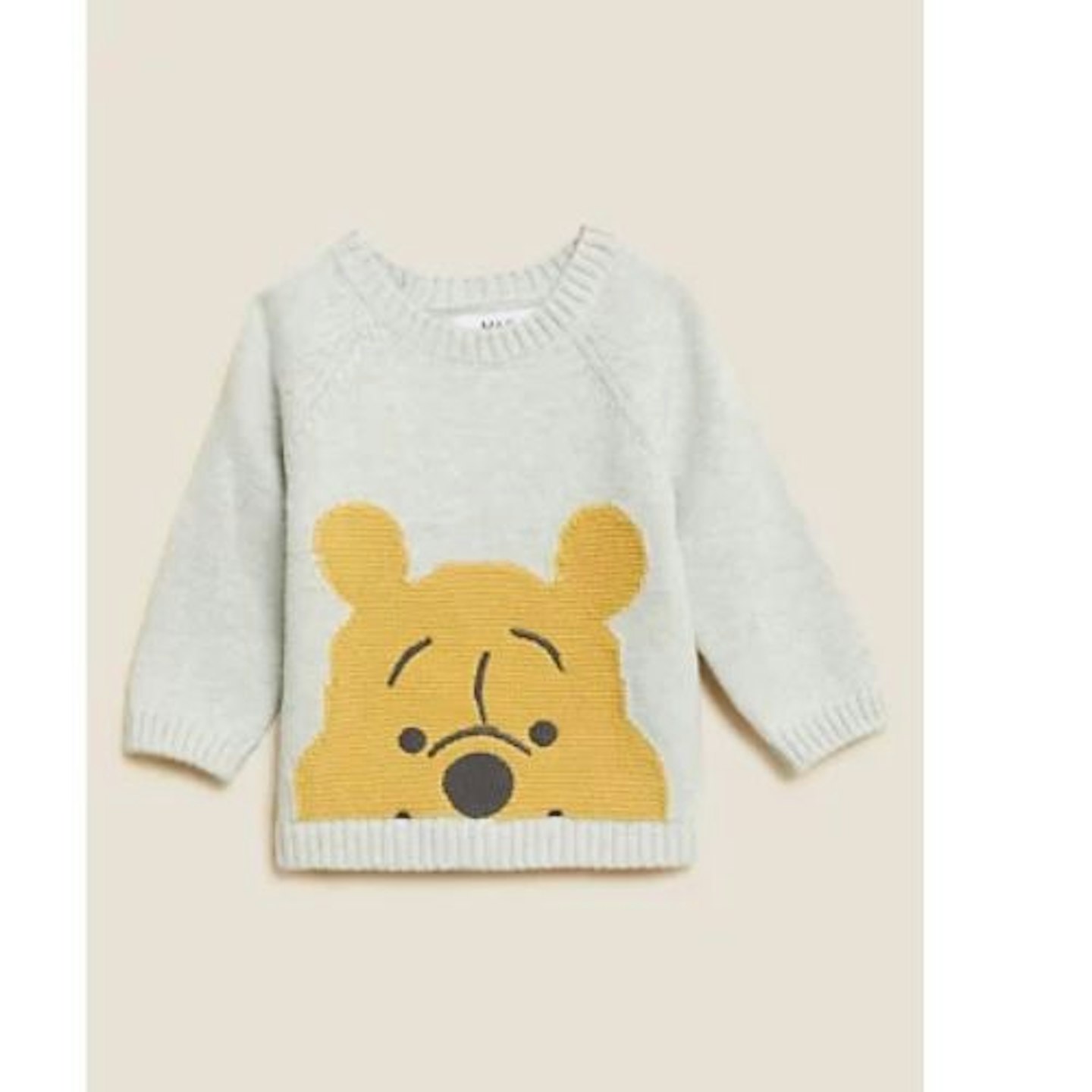 Pure Cotton Winnie the Pooh™ Knitted Jumper