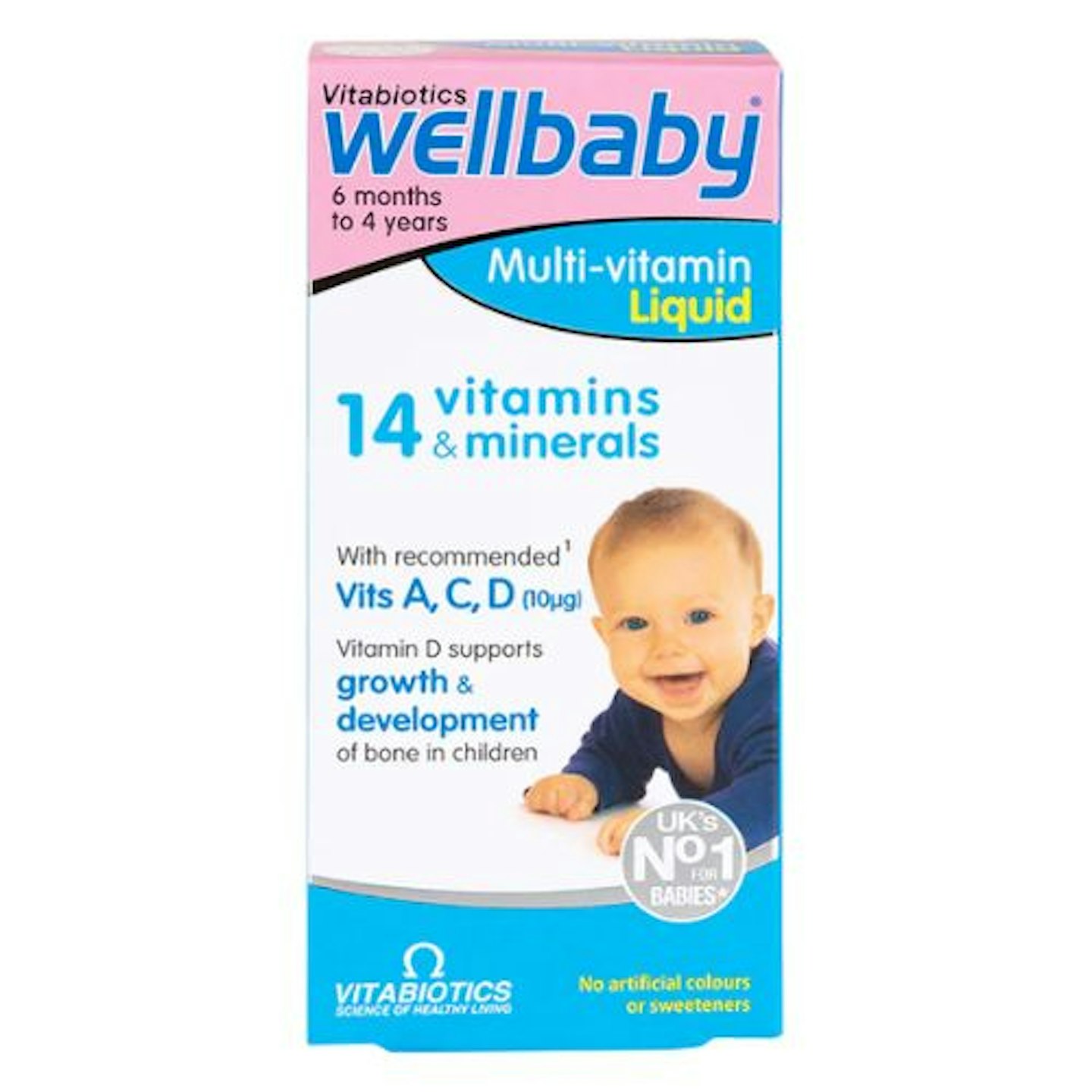 Best baby vitamins Vitabiotics Wellbaby Multi-Vitamin Liquid