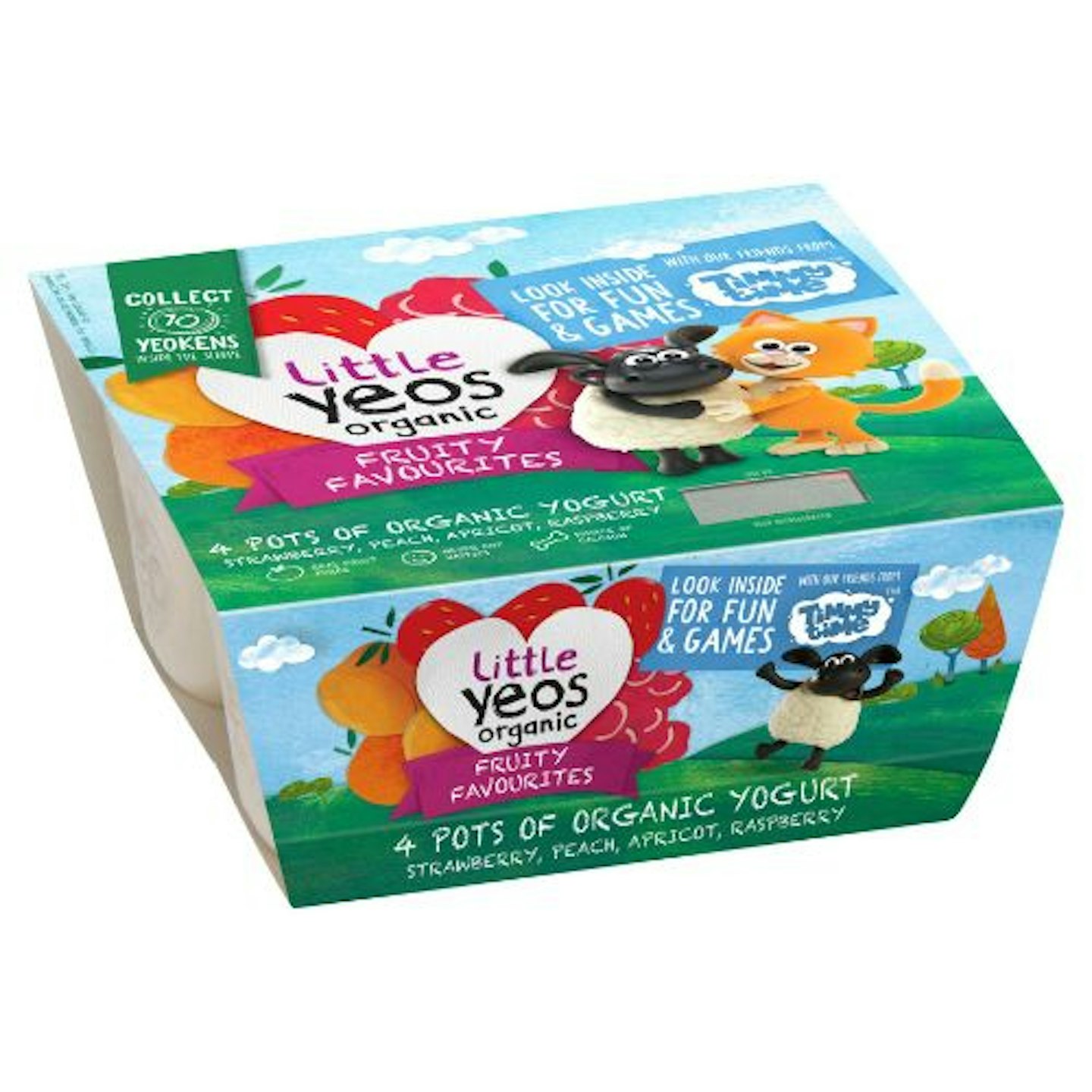 Yeo Valley Organic Little Yeos 4x85g