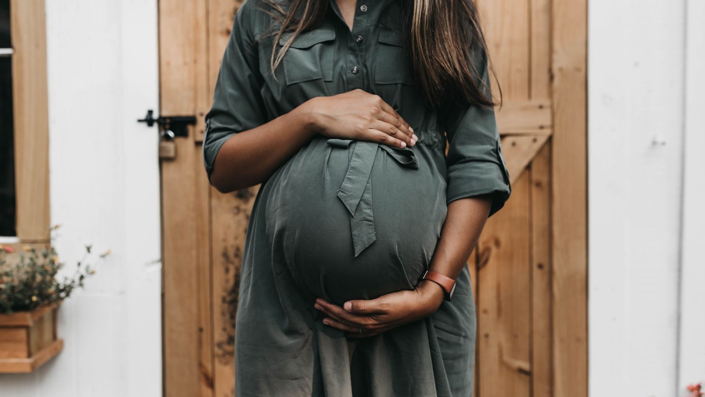 ASOS DESIGN Maternity nursing button down vest in dark khaki