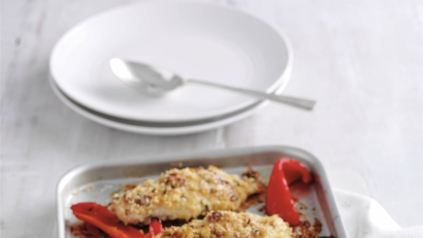 Mary Berry’s Parmesan-Crusted Chicken
