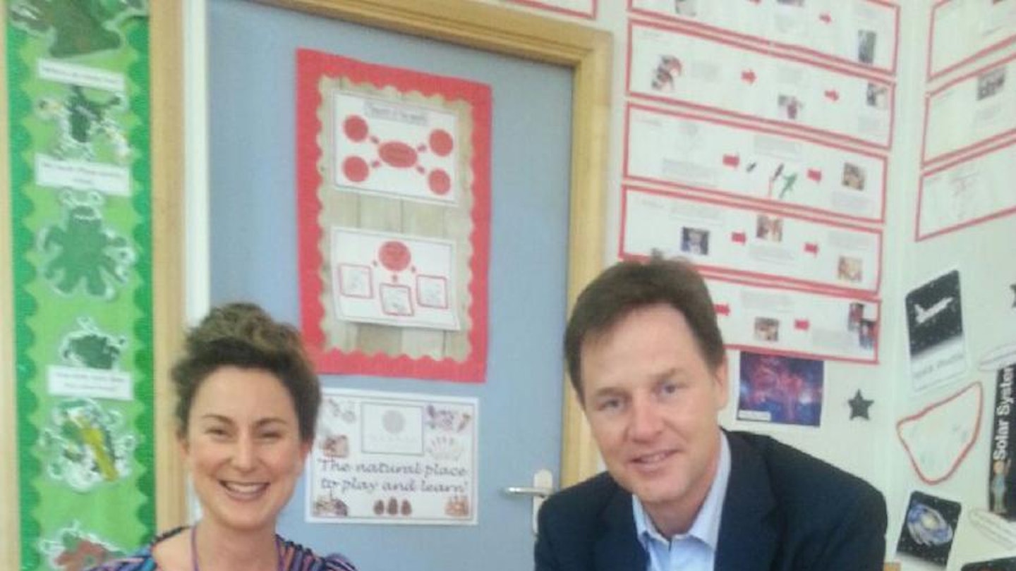 Deputy Prime Minister Nick Clegg Talks To Mother&Baby About Paternity Leave And Childcare