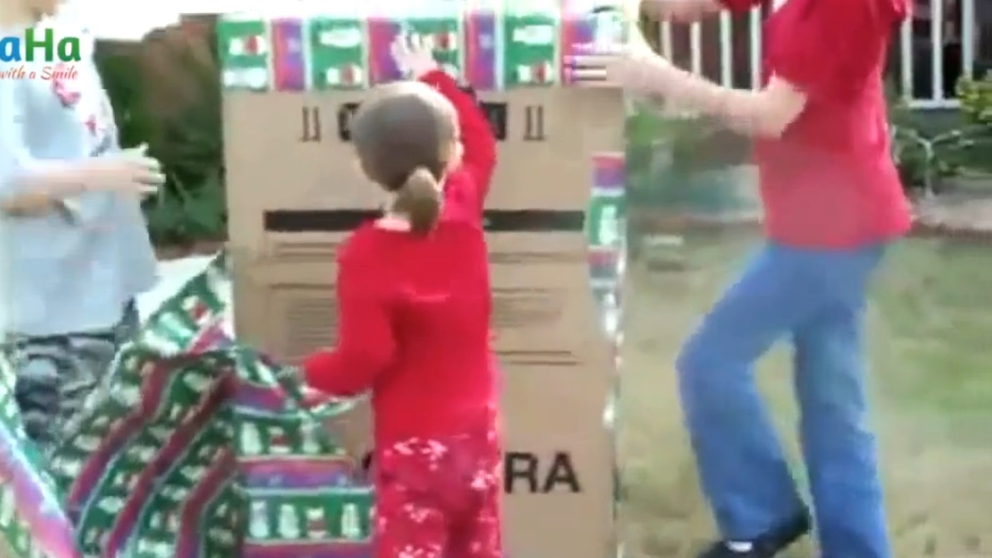 VIDEO! Kids Unwrap The Ultimate Christmas Surprise  
