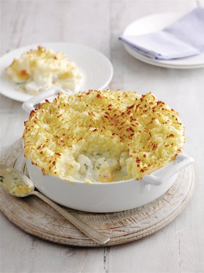 Mary Berry’s luxury fish pie with cheesy mash topping recipe | Family