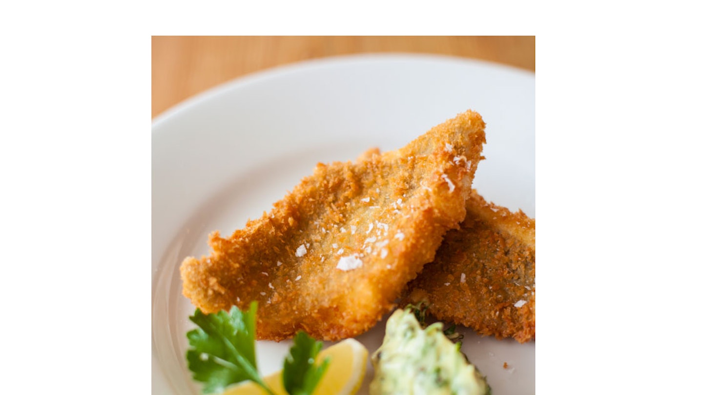 Rick Stein’s Fillets Of Megrim Sole With Salsa Verde Mayonnaise