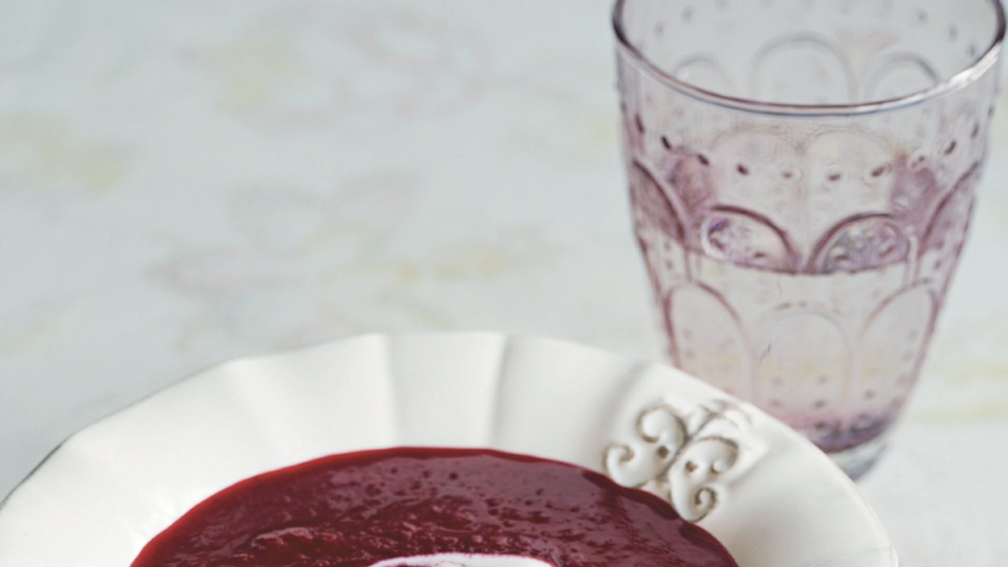 Apple And Beetroot Soup