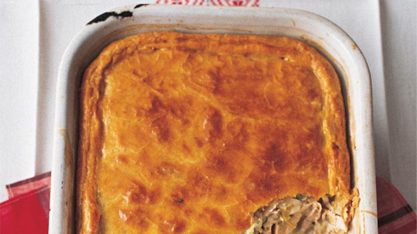Chicken Leek And Tarragon Pie