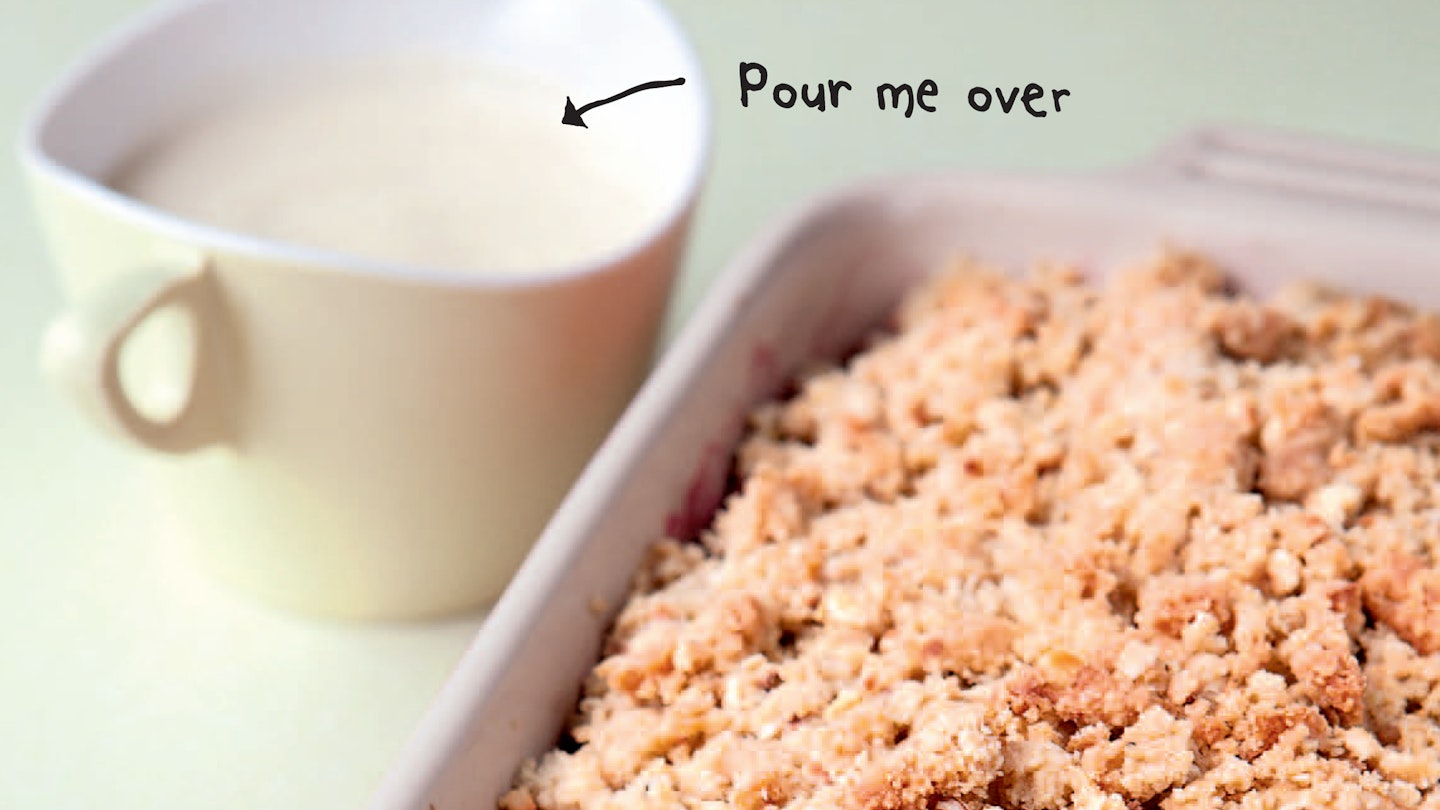 Perfect Pear And Raspberry Oaty Crumble Recipe From Ella’s Kitchen