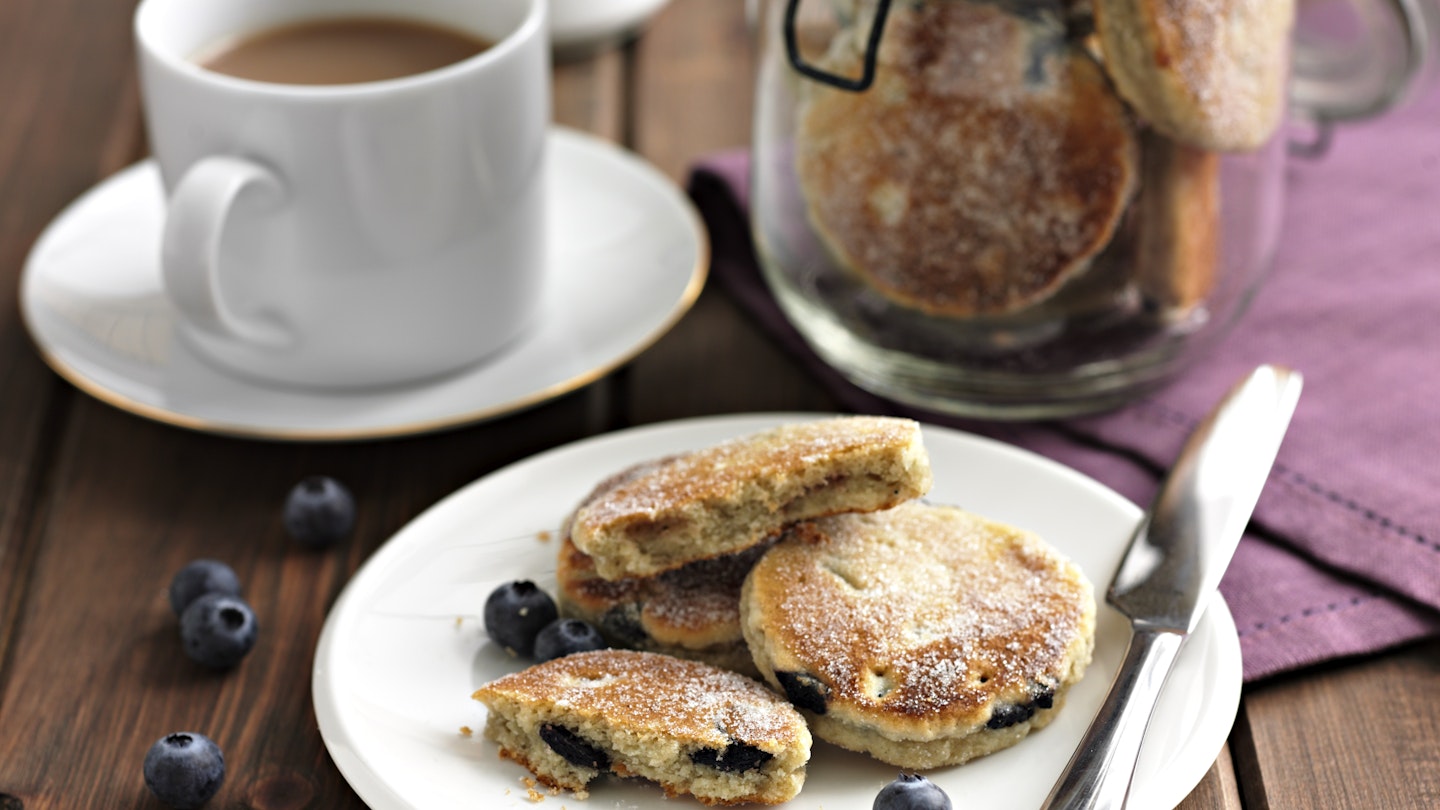 Blueberry Welsh Cakes
