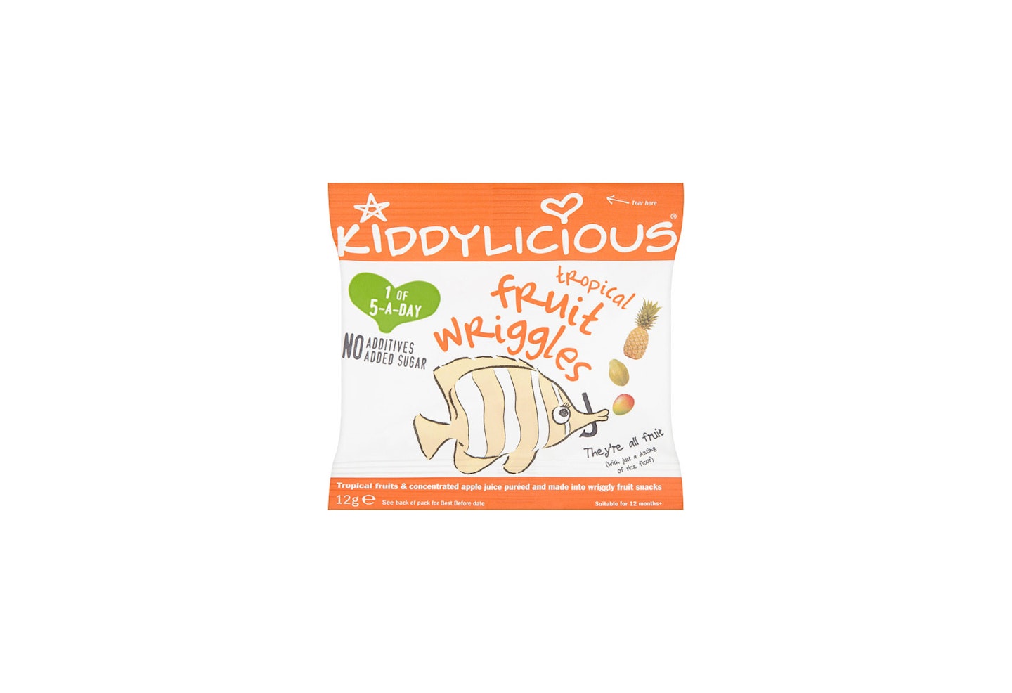 Kiddylicious Fruit Wriggles, £0.64